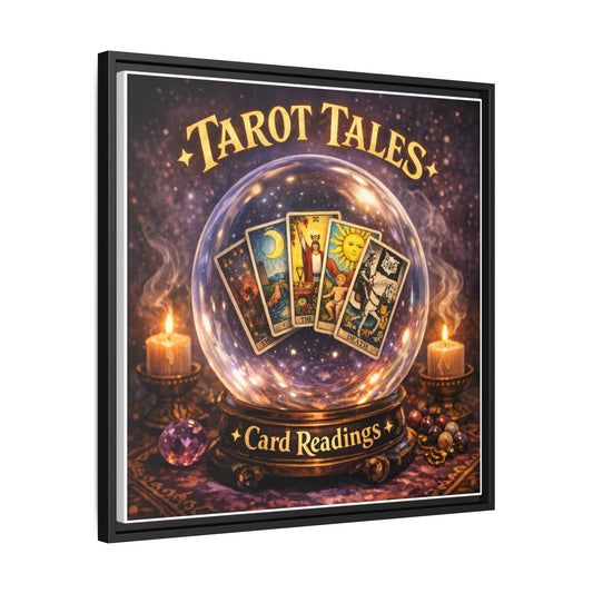 Tarot Tales Framed Canvas Wall Art