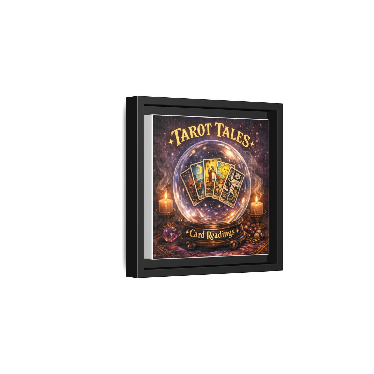 Tarot Tales Framed Canvas Wall Art