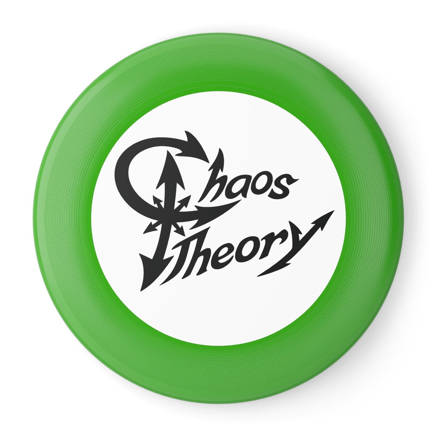 Chaos Theory Wham-O Frisbee — Retro Logo Flying Disc for Parks & Beach