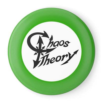 Chaos Theory Wham-O Frisbee — Retro Logo Flying Disc for Parks & Beach