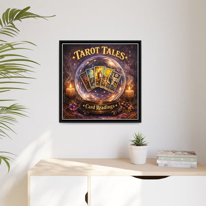 Tarot Tales Framed Canvas Wall Art