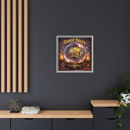 Tarot Tales Framed Canvas Wall Art