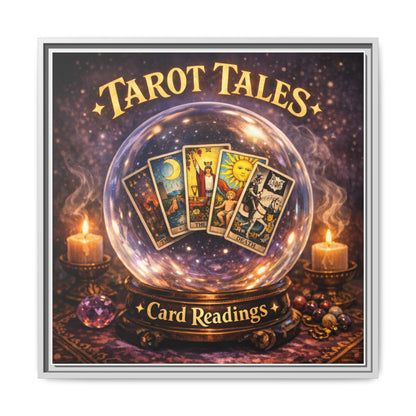 Tarot Tales Framed Canvas Wall Art