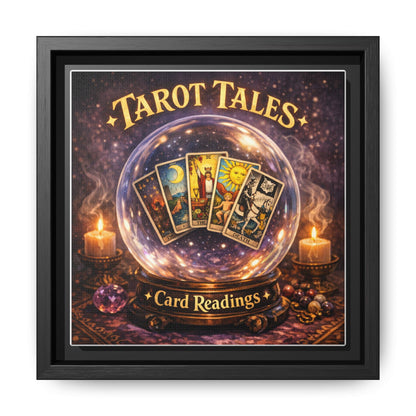 Tarot Tales Framed Canvas Wall Art