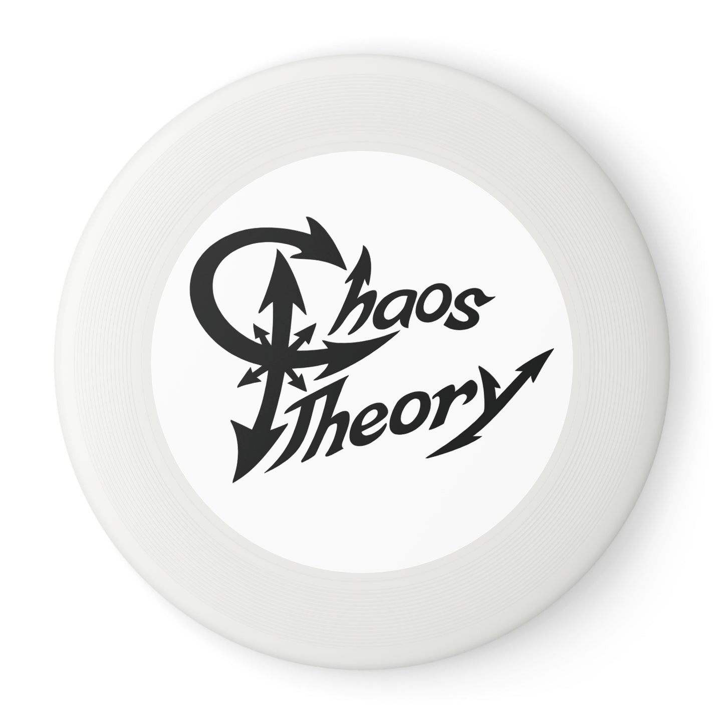 Chaos Theory Wham-O Frisbee — Retro Logo Flying Disc for Parks & Beach
