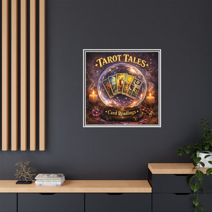 Tarot Tales Framed Canvas Wall Art