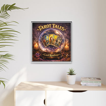 Tarot Tales Framed Canvas Wall Art