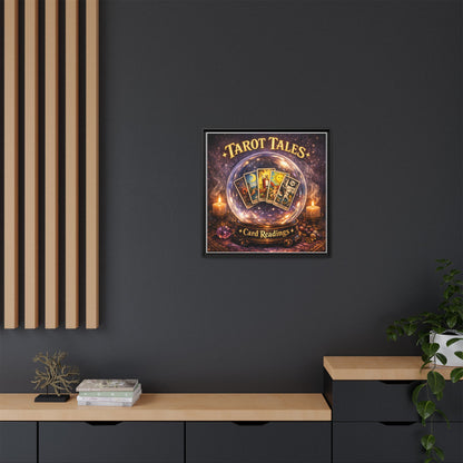 Tarot Tales Framed Canvas Wall Art