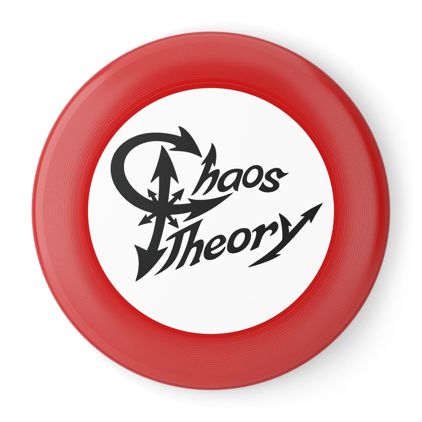 Chaos Theory Wham-O Frisbee — Retro Logo Flying Disc for Parks & Beach