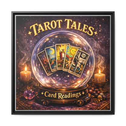 Tarot Tales Framed Canvas Wall Art